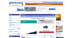 Desktop Screenshot of ca.anuncioo.com
