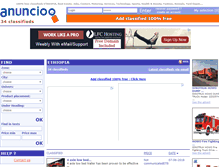 Tablet Screenshot of et.anuncioo.com