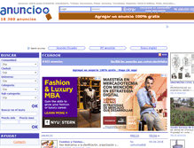 Tablet Screenshot of ec.anuncioo.com