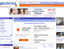 Tablet Screenshot of anuncioo.be