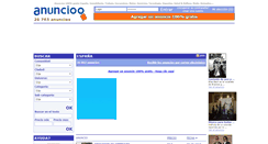 Desktop Screenshot of es.anuncioo.com